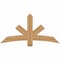 Ekena Millwork Alberta Smooth Timber Gable Bracket, Western Red Cedar, 60"W x 30"H x 1 1/2"D x 5 1/2"F, 12/12 Pitch GBW060X30X0206ALB00SWR - alternate 1